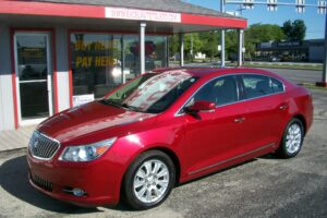 2013 BUICK LACROSSE LEATHER PACKAGE